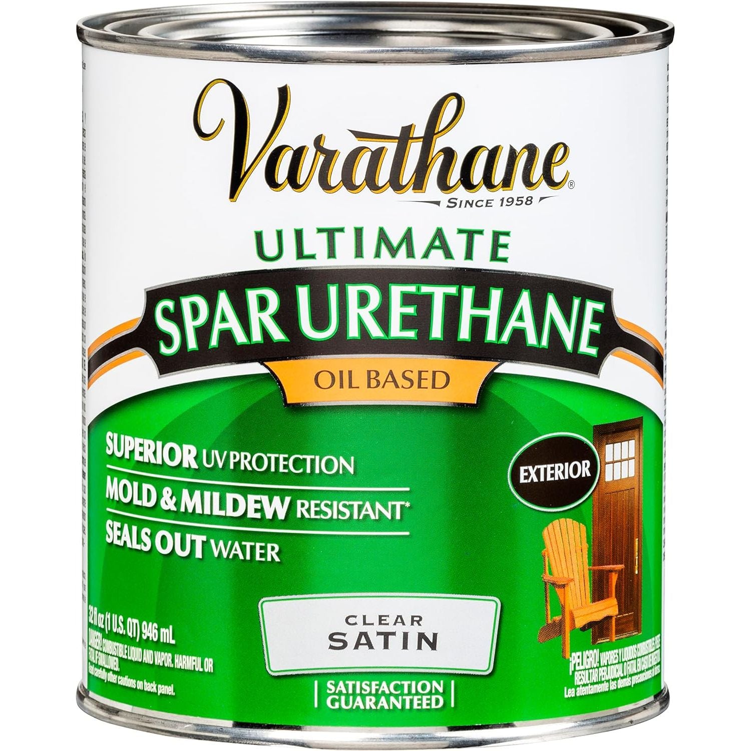 Buy now Varathane 9241 Oil-Based Ultimate Spar Urethane, Quart, Gloss Quart Satin at indiglob india