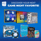 Buy now HUES and CUES - Vibrant Color Guessing Board Game for 3-10 Players Ages 8+, Connect Clues and Guess from 480 Color Squares at indiglob india