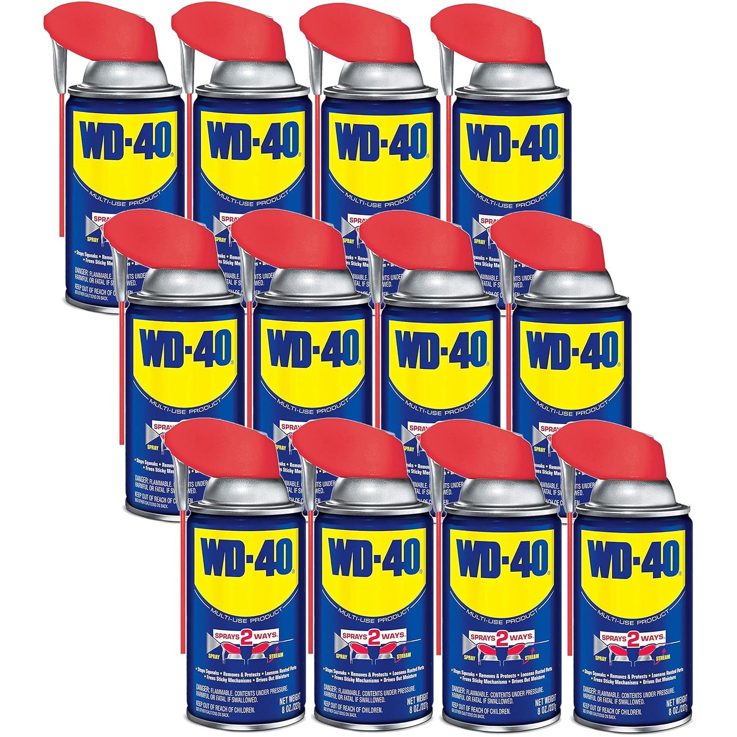 Buy now WD-40 Multi-Use Product with Smart Straw Sprays 2 Ways, 11 OZ 8 ounces 12 at indiglob india