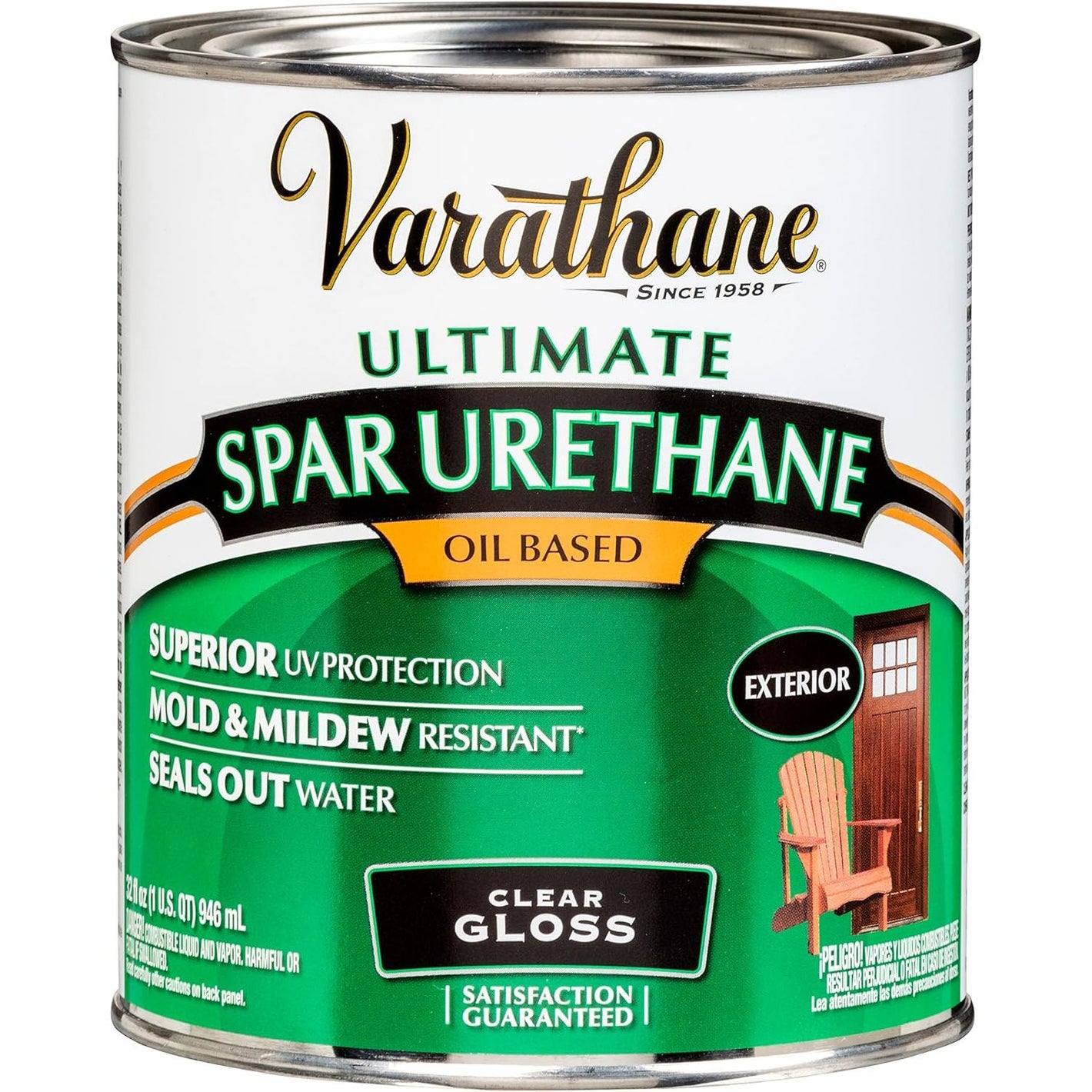 Buy now Varathane 9241 Oil-Based Ultimate Spar Urethane, Quart, Gloss at indiglob india