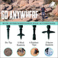 Buy now TrailBuddy Trekking Poles – Lightweight 7075 Aluminum Hiking Poles for Women, Men & Seniors – Collapsible or Foldable Walking Sticks for Travel, Trails & Balance at indiglob india
