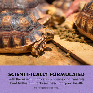 Zilla Land Turtle and Tortoise Extruded Food Pellets 6.5 Ounces