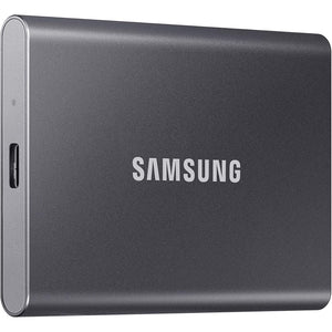 SAMSUNG T7 Portable SSD, 2TB External Solid State Drive, Speeds Up to 1,050MB/s, USB 3.2 Gen 2, Reliable Storage for Gaming, Students, Professionals, MU-PC2T0T/AM, Gray