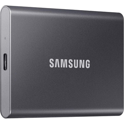 SAMSUNG T7 Portable SSD, 2TB External Solid State Drive, Speeds Up to 1,050MB/s, USB 3.2 Gen 2, Reliable Storage for Gaming, Students, Professionals, MU-PC2T0T/AM, Gray