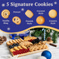 Buy now Royal Dansk Danish Butter Cookies, Premium Assorted Cookies in Gift Tin, Great for Sharing and Gifting, 12 oz at indiglob india