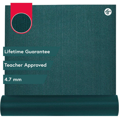 Manduka PROlite Yoga Mat - 4.7mm | Lifetime Durability | Hygienic Construction | Teacher Approved