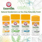 Arm & Hammer Deodorant 2.5 Ounce Essentials Unscented (73ml) (3 Pack)
