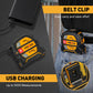 Buy now PREXISO 2-in-1 Laser Tape Measure, 135Ft Rechargeable Measurement Tool & 16Ft Measuring Movable Magnetic Hook - Pythagorean, Area, Volume, Ft/Ft+in/in/M Unit NOT Digital at indiglob india