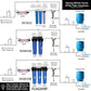 Buy now iSpring WSP-50 Reusable Whole House Spin Down Sediment Water Filter, 50 Micron Flushable Prefilter Filtration, 1" MNPT + 3/4" FNPT, Lead-Free Brass at indiglob india