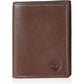 Timberland Men's Leather Trifold Wallet with ID Window