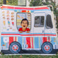 Buy now Melissa & Doug Fabric Double-Sided Food Truck Play Tent - Ice Cream and BBQ Role Play Toy Food Truck Tent, for Kids Ages 3+ at indiglob india