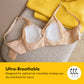 Buy now Medela Ultra-Breathable Nursing Pads, Highly Absorbent, Super Soft, Discreet Design for Comfortable Wear, Pack of 60 at indiglob india
