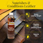 Buy now Fiebing's Prime Neatsfoot Oil 8 oz - Leather Conditioner & Preservative with Synthetic & Natural Animal Oil - Waterproof, Soften, Restore, & Strengthen Leathercraft Shoe, Boot, Saddle, Couch, Purse at indiglob india