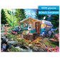 Buy now Buffalo Games - Mountain Retreat - Jeff Haynie - 1000 Piece Jigsaw Puzzle for Adults, Challenging and Colorful Camping Scene, Precision-Cut Pieces, Includes Full-Color Poster at indiglob india