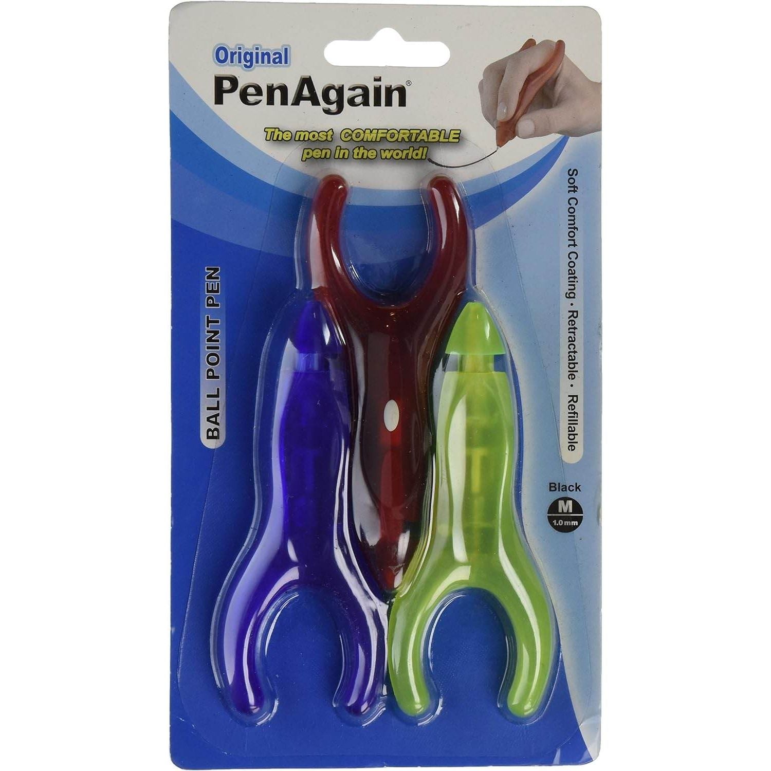 3 Pack Pens RED BLUE GREEN or NEON GREEN (00063) - My Store