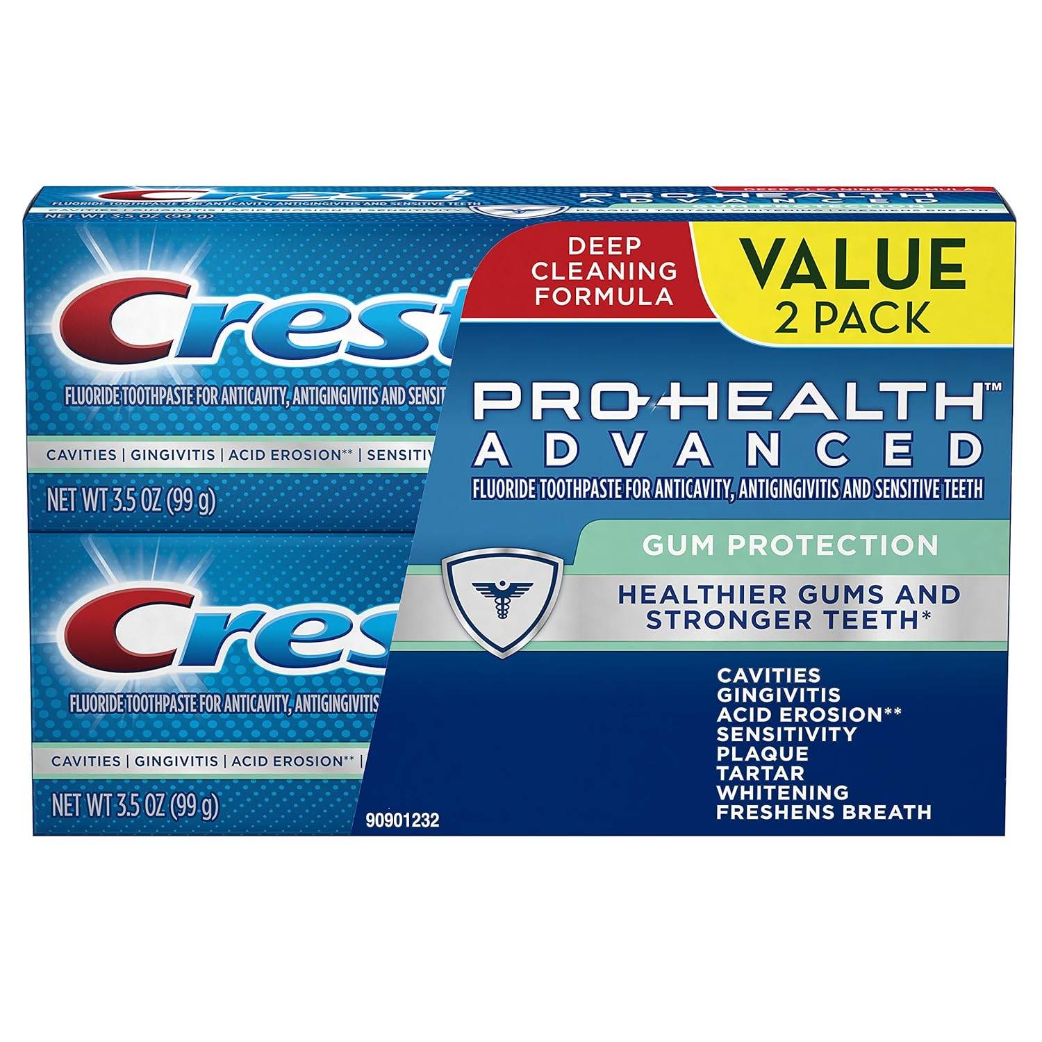Crest Pro-Health Advanced Gum Protection Toothpaste, 3.5oz, Twin Pack - My Store