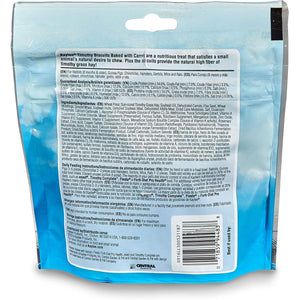 Kaytee Timothy Biscuits Baked Treat for Pet Guinea Pigs, Rabbits & Other Small Animals, Carrot, 4 oz