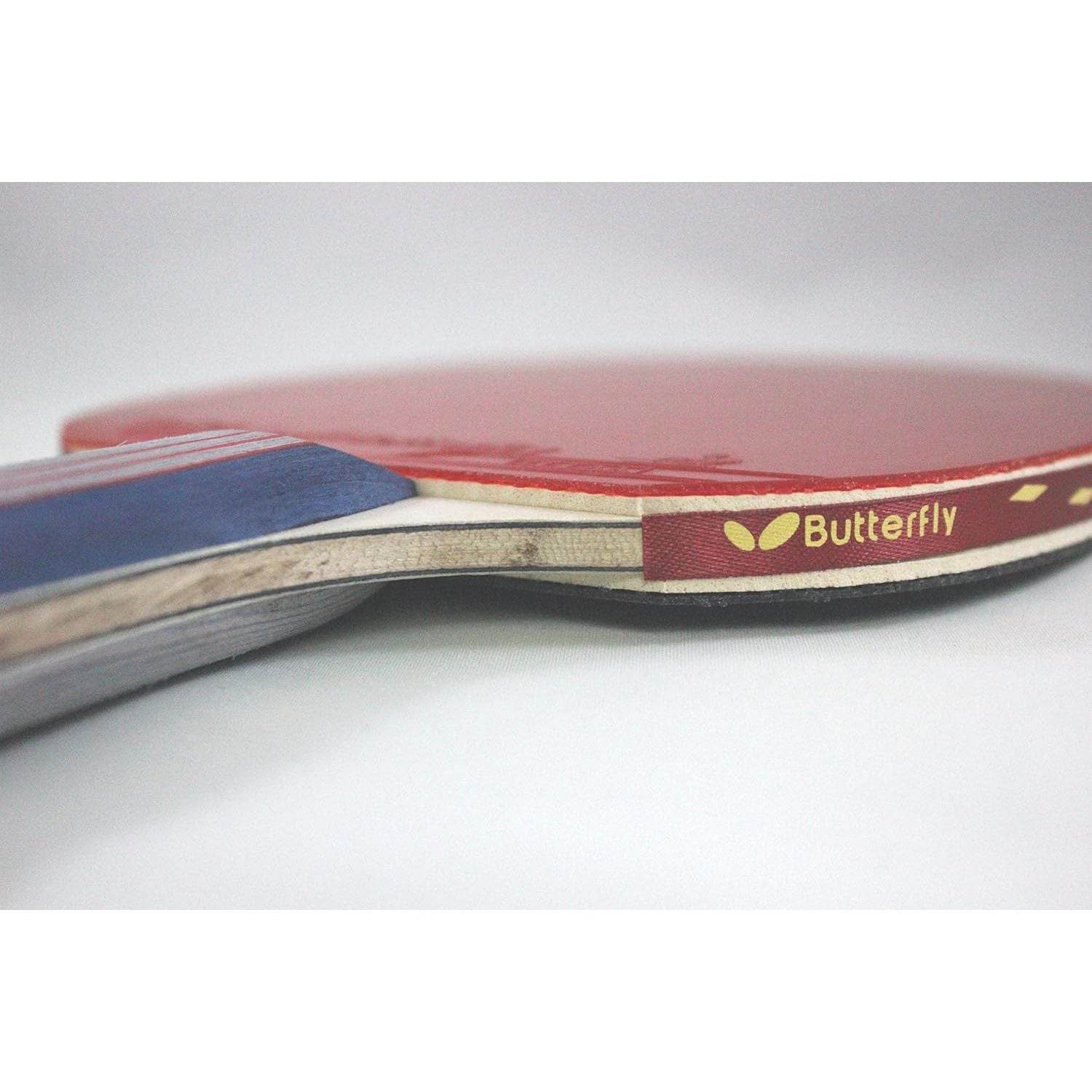 Butterfly 401 Table Tennis Racket Set - 1 Ping Pong Paddle – 1 Ping Pong Paddle Case - ITTF Approved Table Tennis Paddle - Ships in Ping Pong Racket Gift Box, Multi, B401FL - My Store