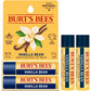 Burt's Bees Lip Balm - Vanilla Bean, Lip Moisturizer With Responsibly Sourced Beeswax, Tint-Free, Natural Origin Conditioning Treatment, 2 Tubes, 0.15 oz.