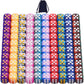AUSTOR 100 Pieces Dices 12mm Game Dice Set 6 Sided Round Corner Dices for Tenzi, Farkle, Yahtzee, Bunco or Teaching Math