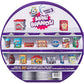5 Surprise Mini Brands Series 3 Collector's Case - Store & Display 30 Minis with 5 Exclusive Minis by ZURU, Multi