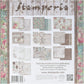 Stamperia International KFT SBBL25 Pack 10 Sheets Double face-Roses, lace and Wood, 30.5 x 30.5 (12" x 12"), Multicoloured