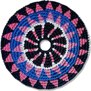 Buena Onda El Grande Flying Disc - 8'' Flexible Sport Disc for Indoor and Outdoor Play - Amazing Handmade Quality from Guatamala - Pocket Discs are Played in Over 20 Family Fun Games