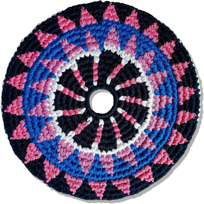 Buena Onda El Grande Flying Disc - 8'' Flexible Sport Disc for Indoor and Outdoor Play - Amazing Handmade Quality from Guatamala - Pocket Discs are Played in Over 20 Family Fun Games