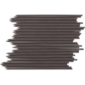 June Gold 108 Pieces, 2.0 mm 2B Lead Refills, 90 mm Length, Extra Bold Thickness, Break Resistant Lead/Graphite