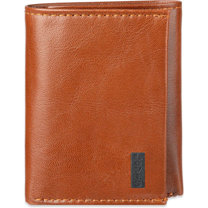 Levi's Men's Trifold Wallet-Sleek and Slim Includes Id Window and Credit Card Holder