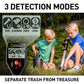 Buy now National Geographic PRO Series Metal Detector - Ultimate Treasure Hunter with Pinpointer, Large Waterproof 10" Coil - Lightweight and Collapsible for Easy Travel (Amazon Exclusive) at indiglob india