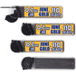 June Gold 108 Pieces, 2.0 mm HB #2 Lead Refills, 90 mm Length, Extra Bold Thickness, Break Resistant Lead/Graphite