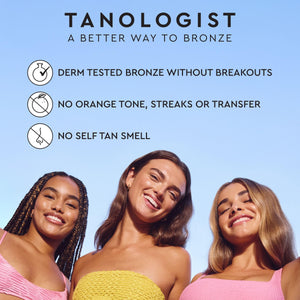 Buy now Tanologist Blending Brush, For Tanning Mousse, Water & Gradual Tanning Lotion, Streak-Free Self-Tanner Application, Contour & Define Face & Body, Vegan & Cruelty-Free Body Brush, 1 Count at indiglob india