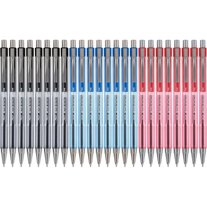 Pilot The Better Ball Point Pen Refillable & Retractable Ballpoint Pens, Fine Point, Blue Ink, 12-Pack (30001)