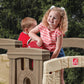 Buy now Step2 Woodland Climber II Kids Playset, Ages 2 ƒ??6 Years Old, Toddler Slide and Climbing Wall, Outdoor Playground for Backyard, Sturdy Plastic Frame, Easy Set Up at indiglob india