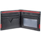 GUESS Men's Classic Bifold Wallet with Card Slots, Bill Compartment and Id Window