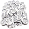 50Pcs Air Vents 53mm Circular Soffit Vent Stainless Steel Round Vent Mesh Hole Louver for Kitchen Bathroom Cabinet Wardrobe (White) - White