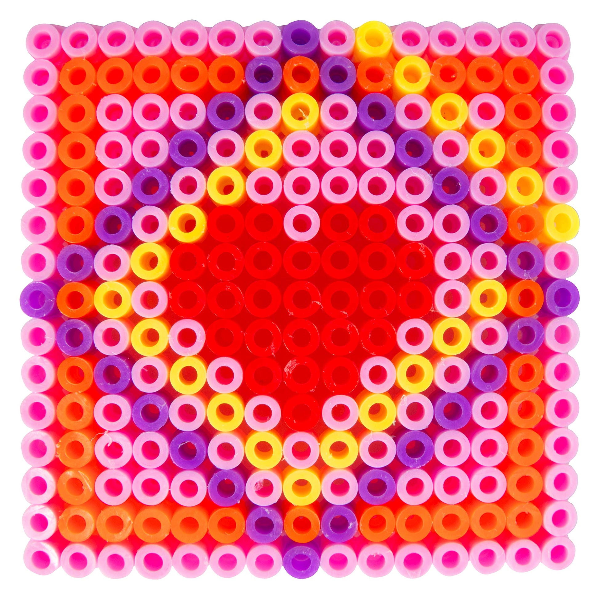 Buy now Valentines Day Cards for Kids Classroom-Heart Themed Fuse Bead Kits (24ct)-Perfect Valentines Day Gifts for Kids School Exchange for Boys & Girls -Each Includes Pixel Art Craft Activity w Perler Beads at indiglob india