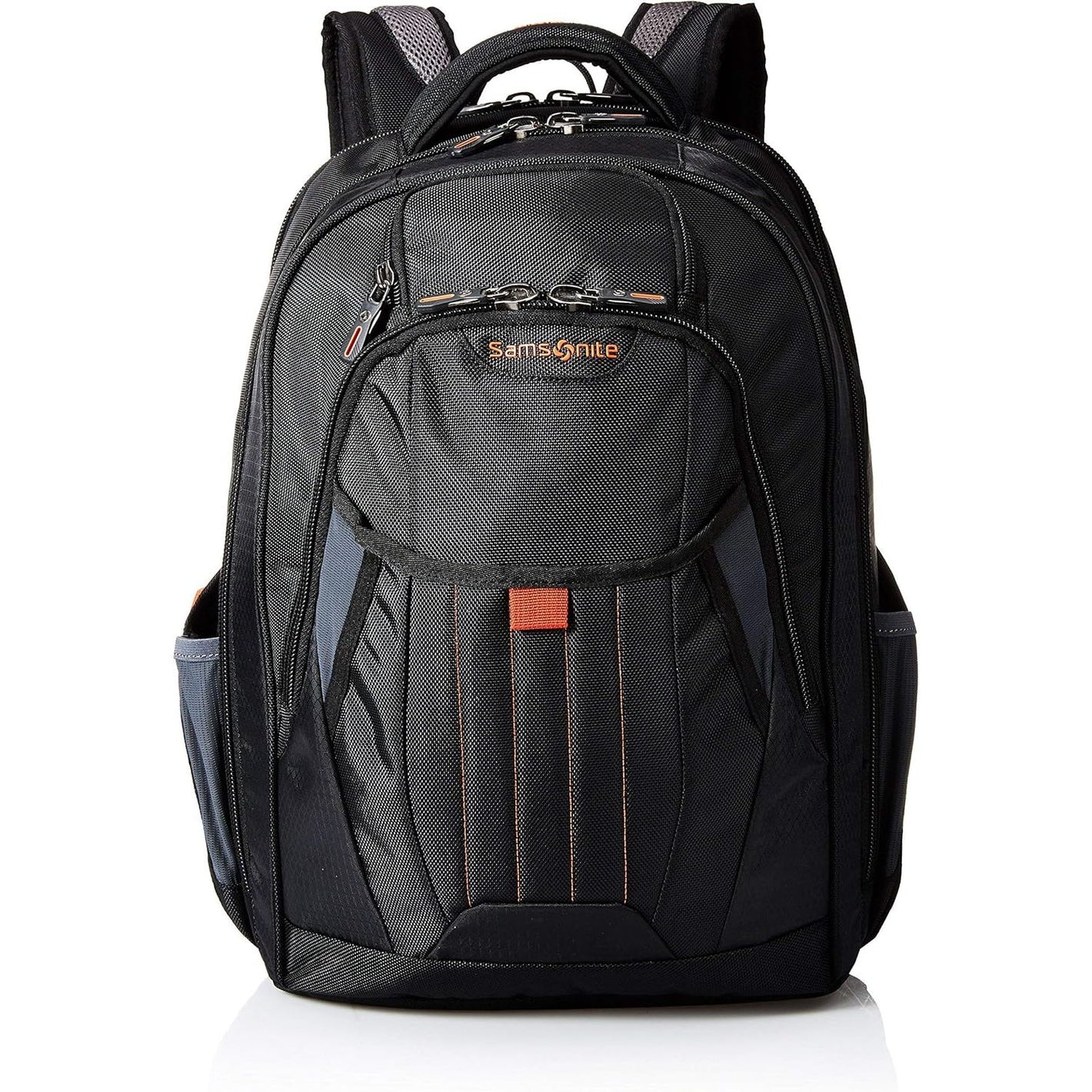 Samsonite Tectonic 2 Large Backpack, Black/Orange, 18 x 13.3 x 8.6