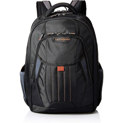 Samsonite Tectonic 2 Large Backpack, Black/Orange, 18 x 13.3 x 8.6