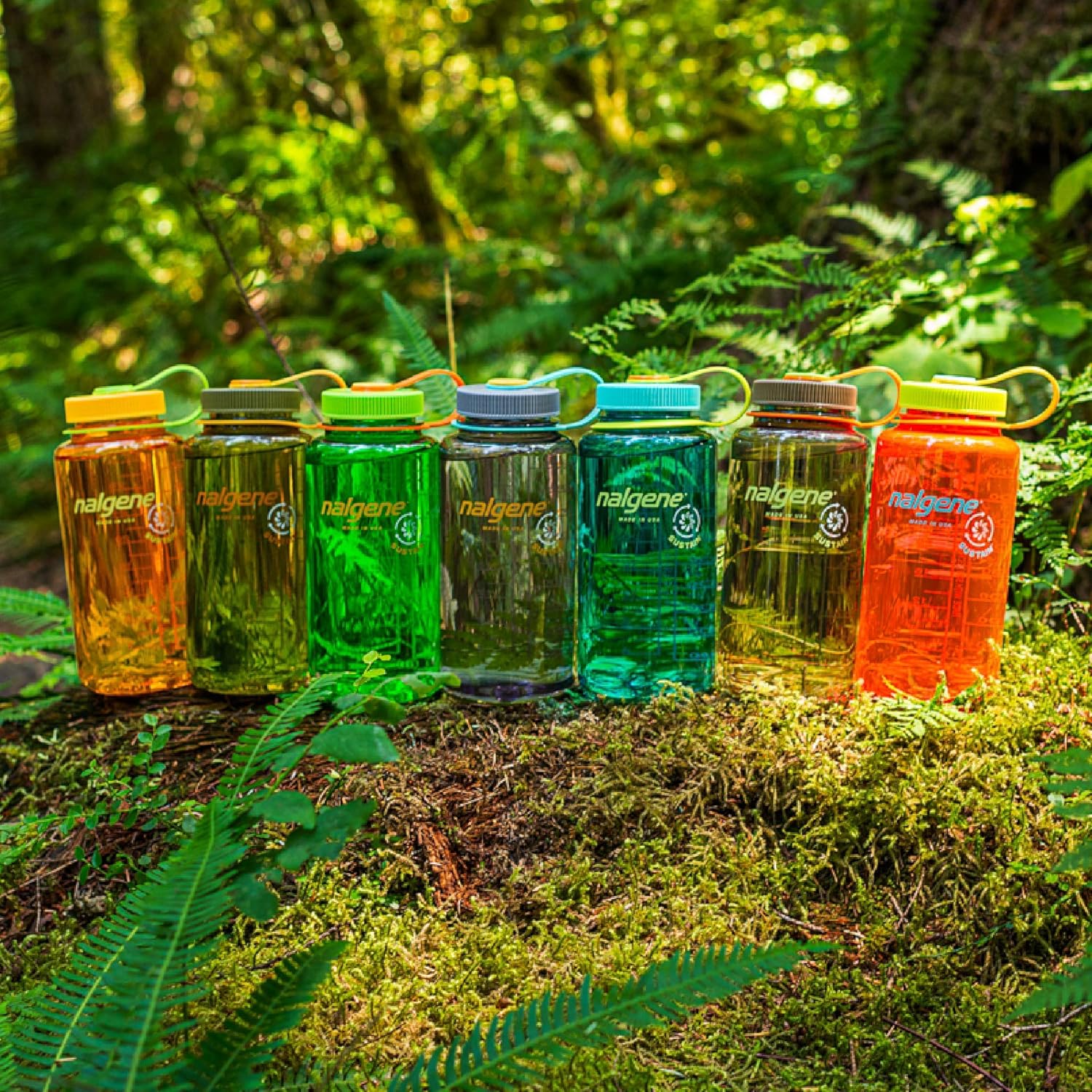 Buy now Nalgene Tritan Wide Mouth BPA-Free Water Bottle, Green, 32 oz at indiglob india