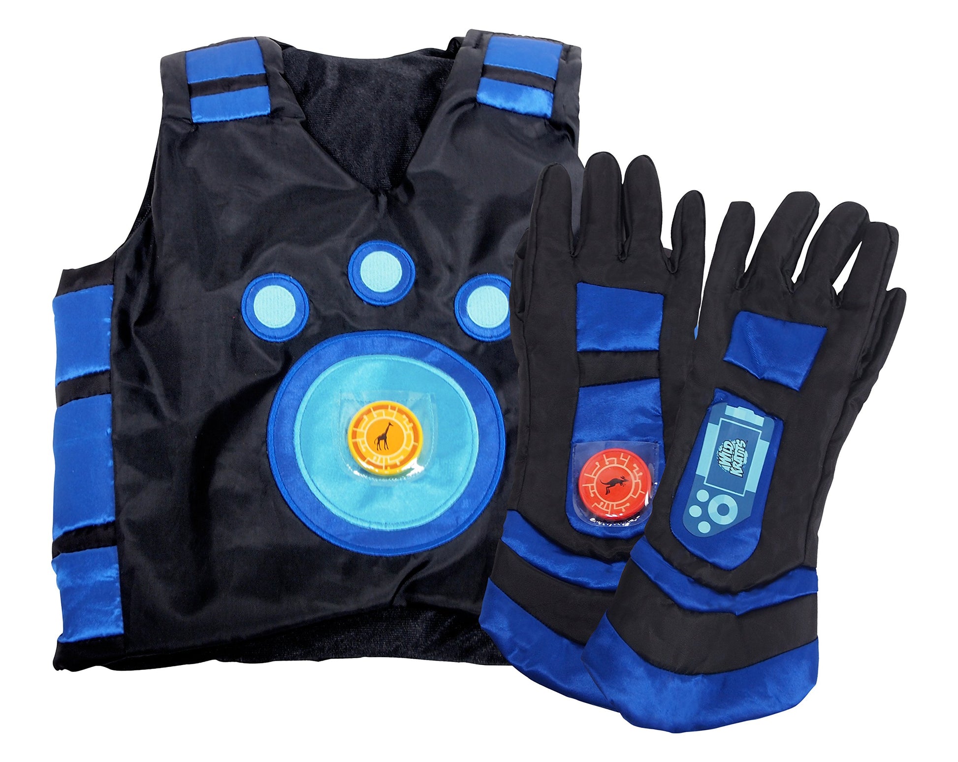 Buy now Wild Kratts Creature Power Suit Martin (Large 6-8X) Includes Vest, Gloves & 2 Power Discs for Halloween Costume, Pretend Play & Dress Up -Officially Licensed Toys for Children- Gift for Kids Boy Girl at indiglob india