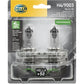 HELLA H4P50TB +50 Performance Bulb, 12V, 60/55W, 2 Count (Pack of 1)