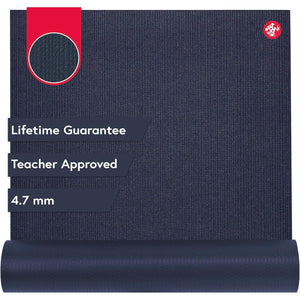 Manduka PROlite Yoga Mat - 4.7mm | Lifetime Durability | Hygienic Construction | Teacher Approved