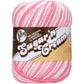 Lily Sugar'n Cream Super Size Ombres Yarn, 3 oz, Potpourri, 1 Ball