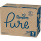 Pampers Pure Protection Baby Diapers, Size 5 (27+ lbs), 132 Count, Up to 100% Leakproof, Premium Plant-based Skin Protection, Hypoallergenic Soft Diapers