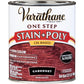 Buy now Varathane 225250H Oil-Based One Step Stain + Poly, Quart, Dark Walnut Quart (Pack of 1) Cabernet at indiglob india