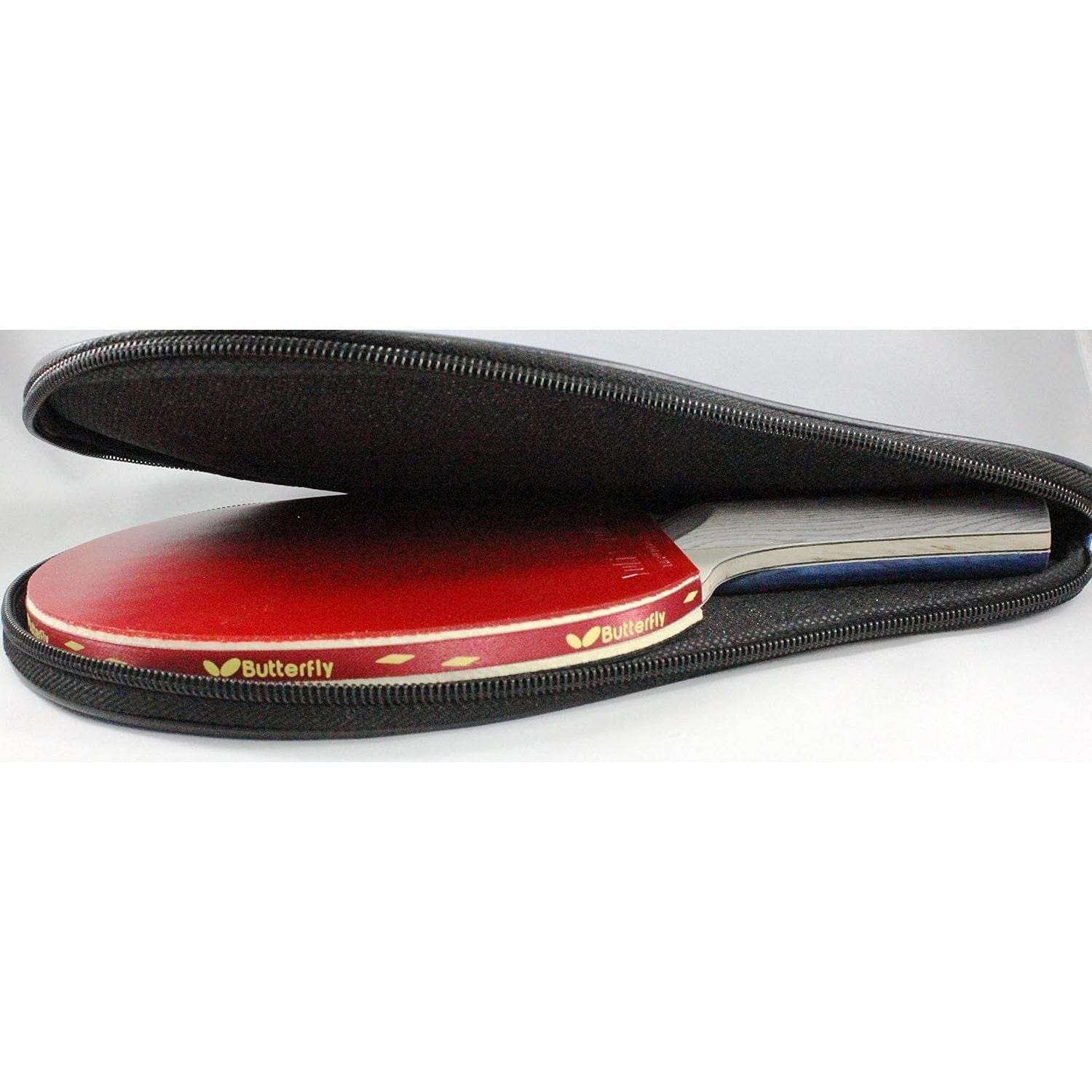 Butterfly 401 Table Tennis Racket Set - 1 Ping Pong Paddle – 1 Ping Pong Paddle Case - ITTF Approved Table Tennis Paddle - Ships in Ping Pong Racket Gift Box, Multi, B401FL - My Store