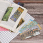 30 Pieces Art Painting Paper Bookmarks,Van Gogh Art Painting Page Folder Bookmark Set, Page Clip Book Mark for Book Reading Marker Gift (14 x 5CM, 30 Styles)