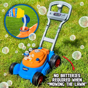 Buy now Hot Wheelsƒ?› Bubble Lawn Mower for Toddlers, Bubble Blowing Machines, Indoor/Outdoor Gardening Toy, Birthday Gift for Prechool Girls and Boys, No Batteries Required, Includes Bubble Solution, 2+ at indiglob india